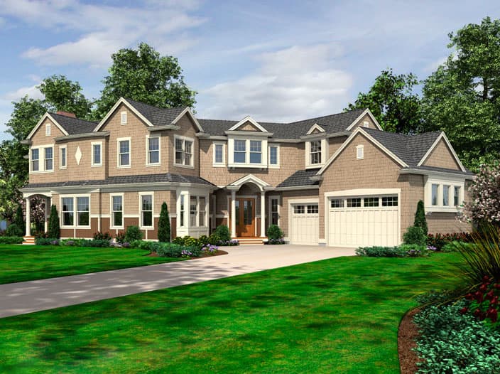 Plan 23410JD: Shingle Home Plan with Craft Room - Image #25 - New American, Shingle, Traditional