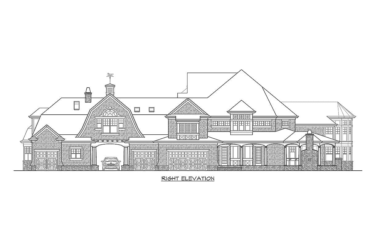 Plan 23414JD: Master Down Newport Masterpiece - Image #17 - Cape Cod, Coastal, Shingle, Traditional