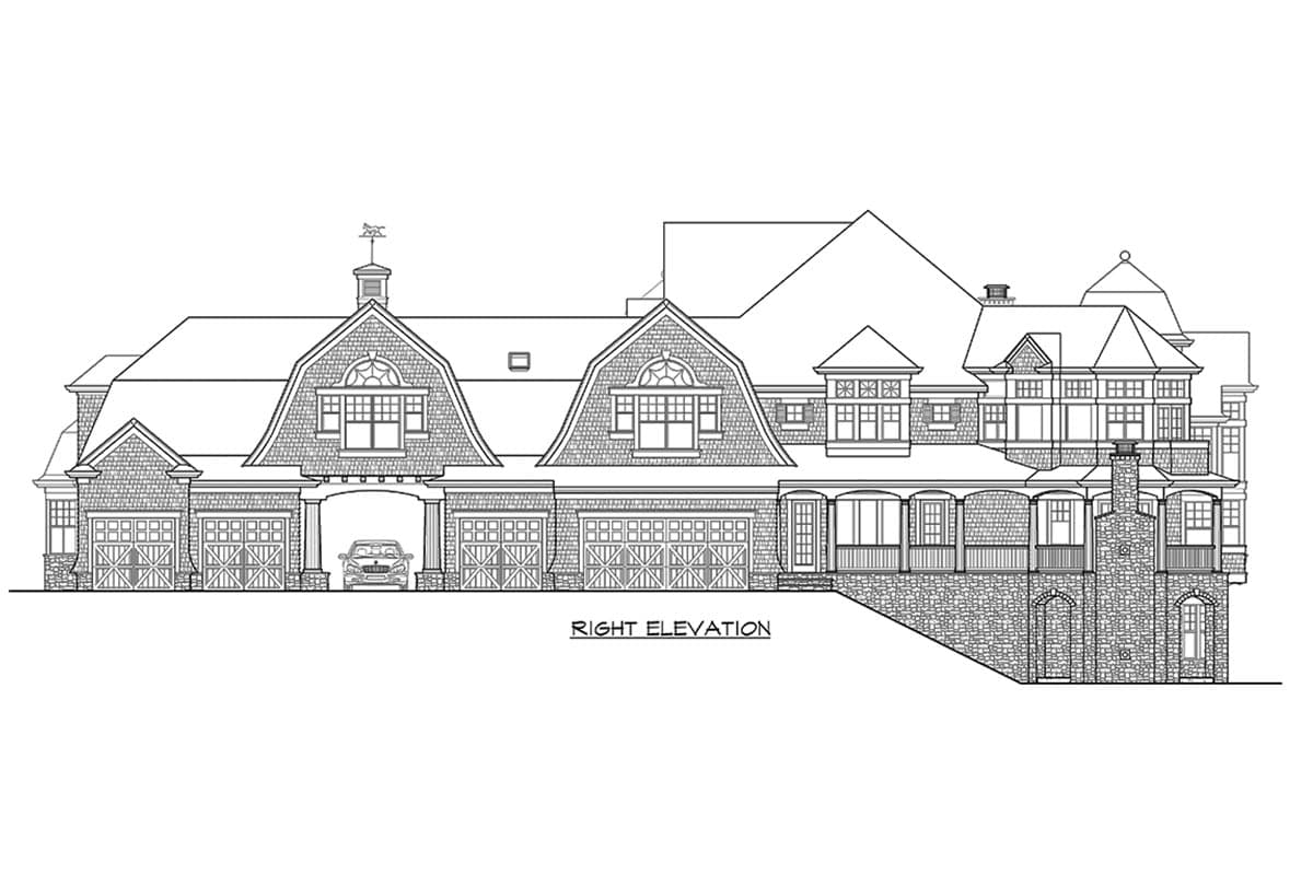 Plan 23415JD: Newport Masterpiece with Finished Walkout - Image #39 - Cape Cod, Coastal, Country, Craftsman, Shingle, Traditional, Vacation