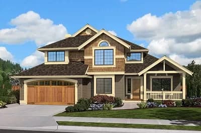 Narrow Lot Craftsman