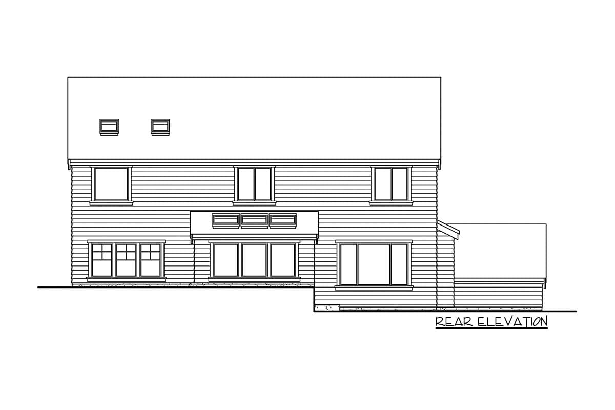 Plan 23438JD: Elevated Craftsman House Plan for a Front Sloping Lot - Image #23 - New American, Northwest, Traditional