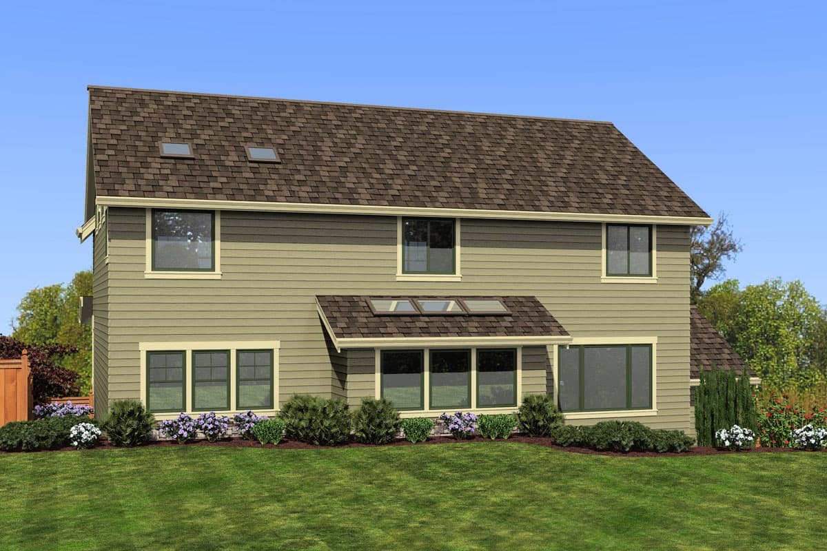 Plan 23438JD: Elevated Craftsman House Plan for a Front Sloping Lot - Image #20 - New American, Northwest, Traditional