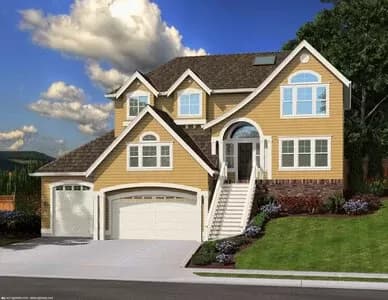 Sloping Lot with Circular Flow