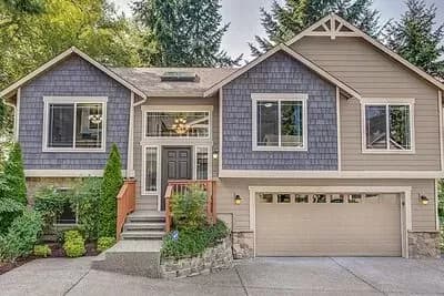 Spacious Split Level Home Plan