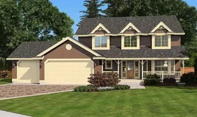 Charming Country House Plan with Options - 2265 Sq Ft