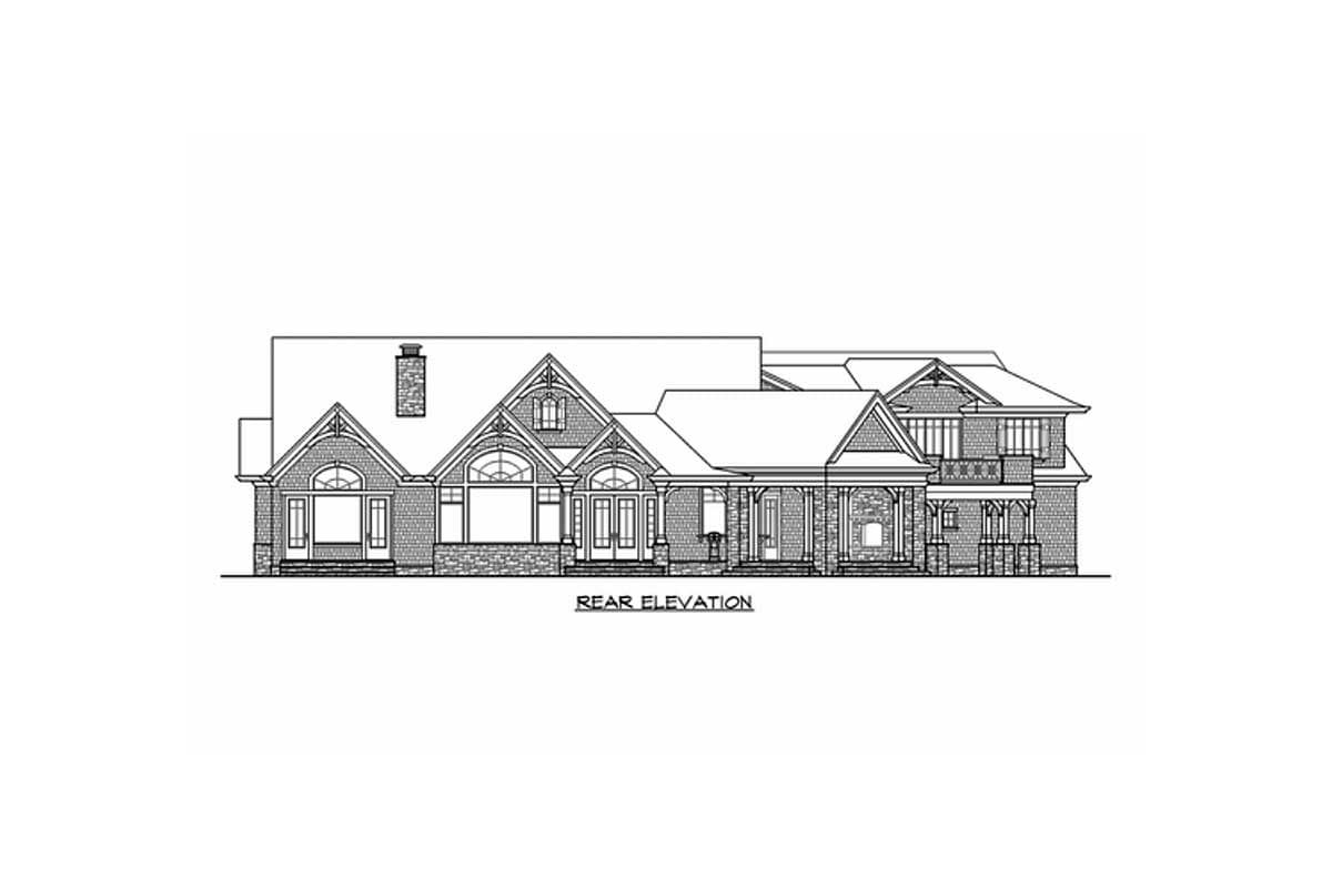 Plan 23467JD: Rugged Good Looks - Image #7 - Craftsman, Mountain, Northwest, Rustic