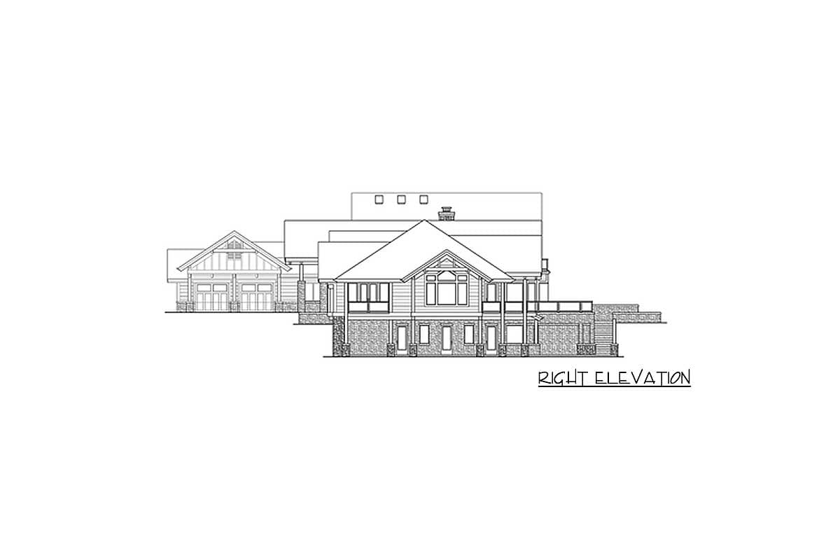 Plan 23471JD: Mountain Craftsman House Plan with Sweeping Views - Image #6 - Craftsman, Mountain