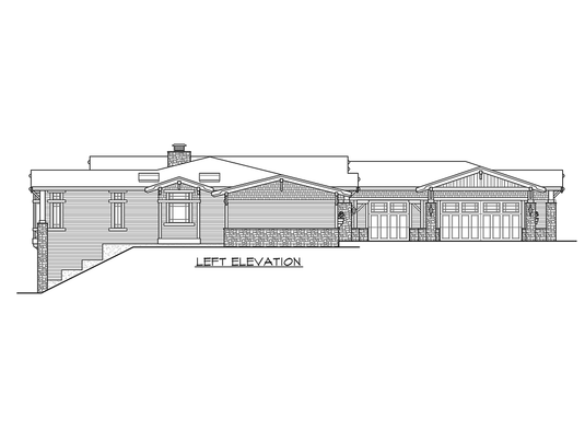 Plan 23472JD: Mountain Craftsman Home - Image #4 - Craftsman, Mountain, Northwest