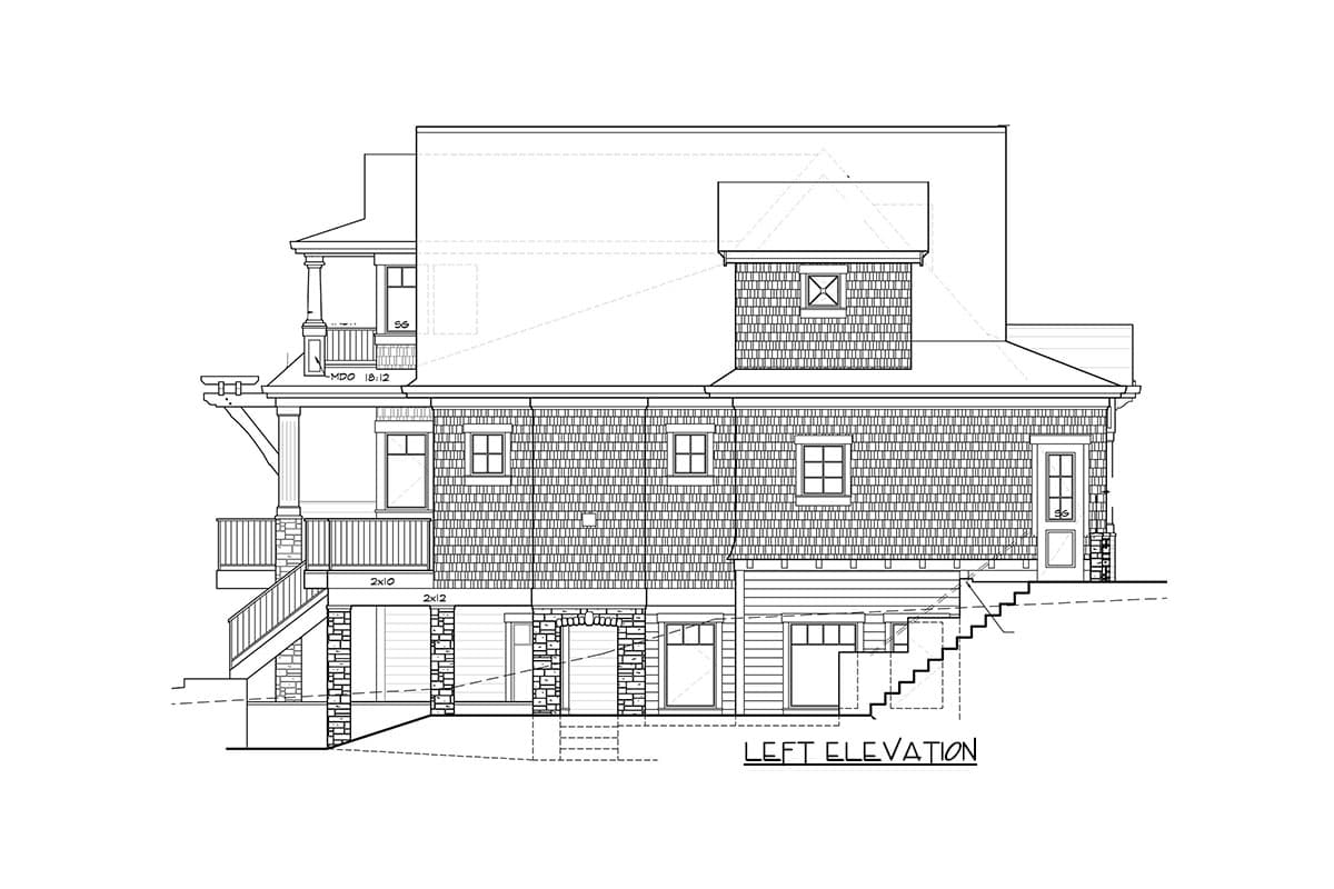 Plan 23477JD: Unique Cottage with Loads of Character - Image #15 - Cottage, Country, New American, Northwest, Vacation