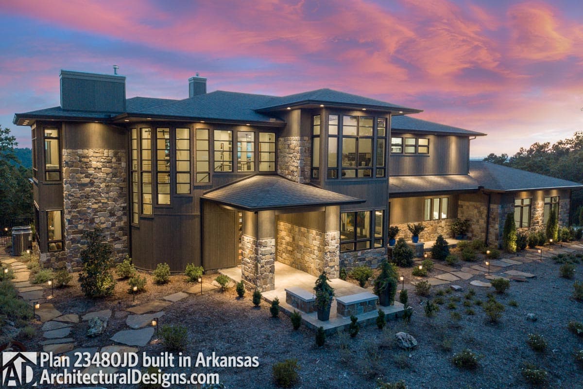 build gallery item - House Plan 23480JD Comes To Life In Arkansas!