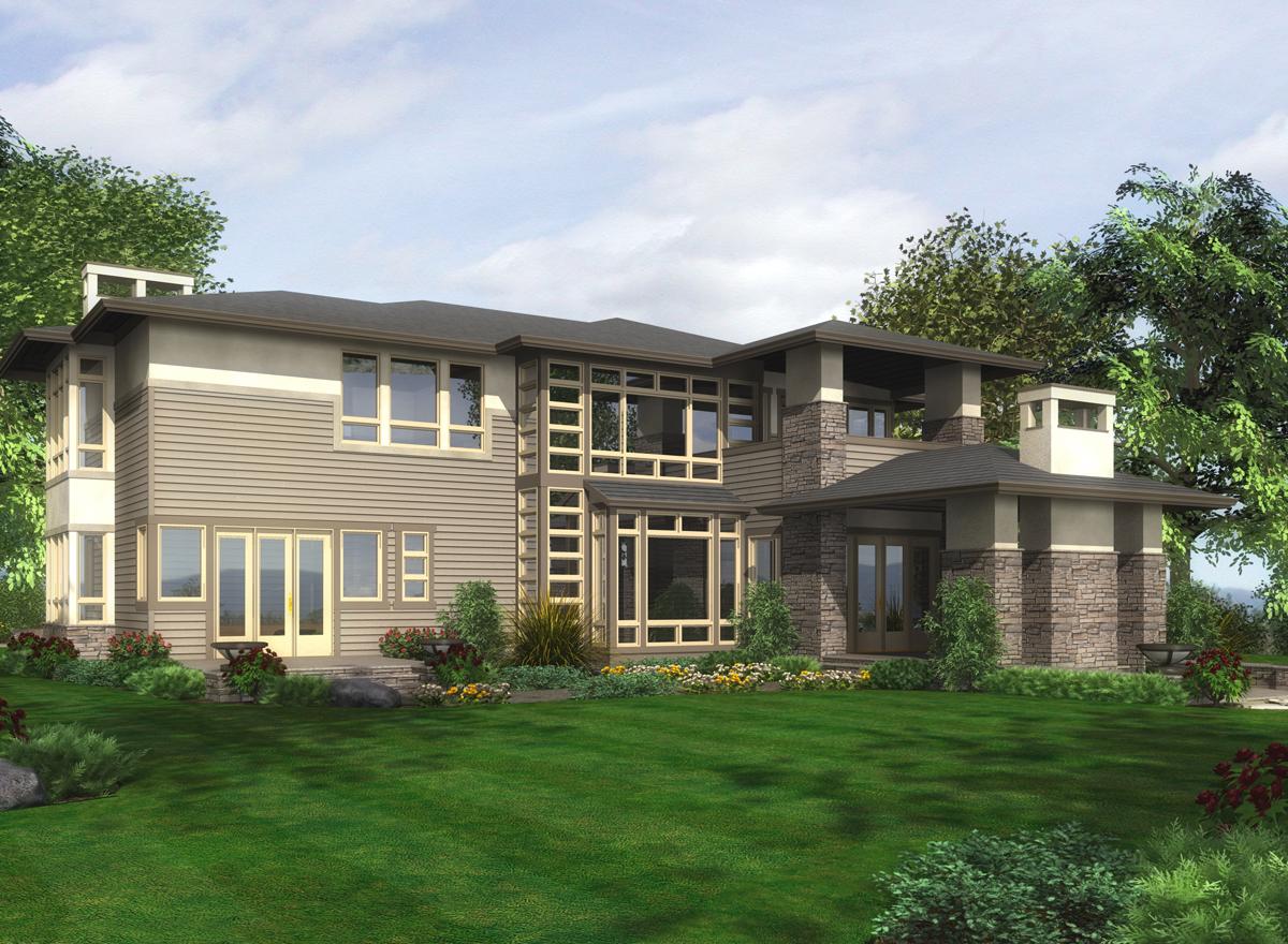 Plan 23480JD: Above And Beyond - Image #33 - Contemporary, Mid Century Modern, Modern, Northwest, Prairie