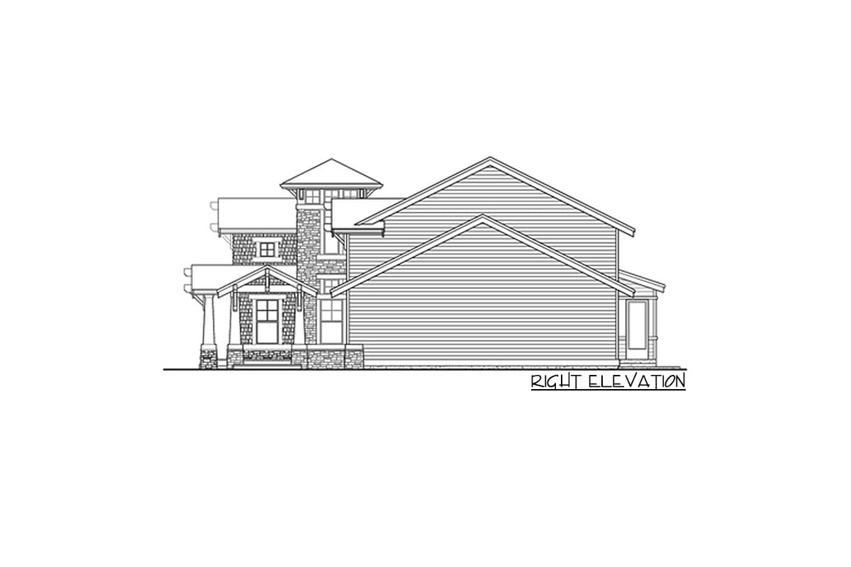 Plan 2350JD: Unique Two-Story Entry - Image #27 - Craftsman, Northwest
