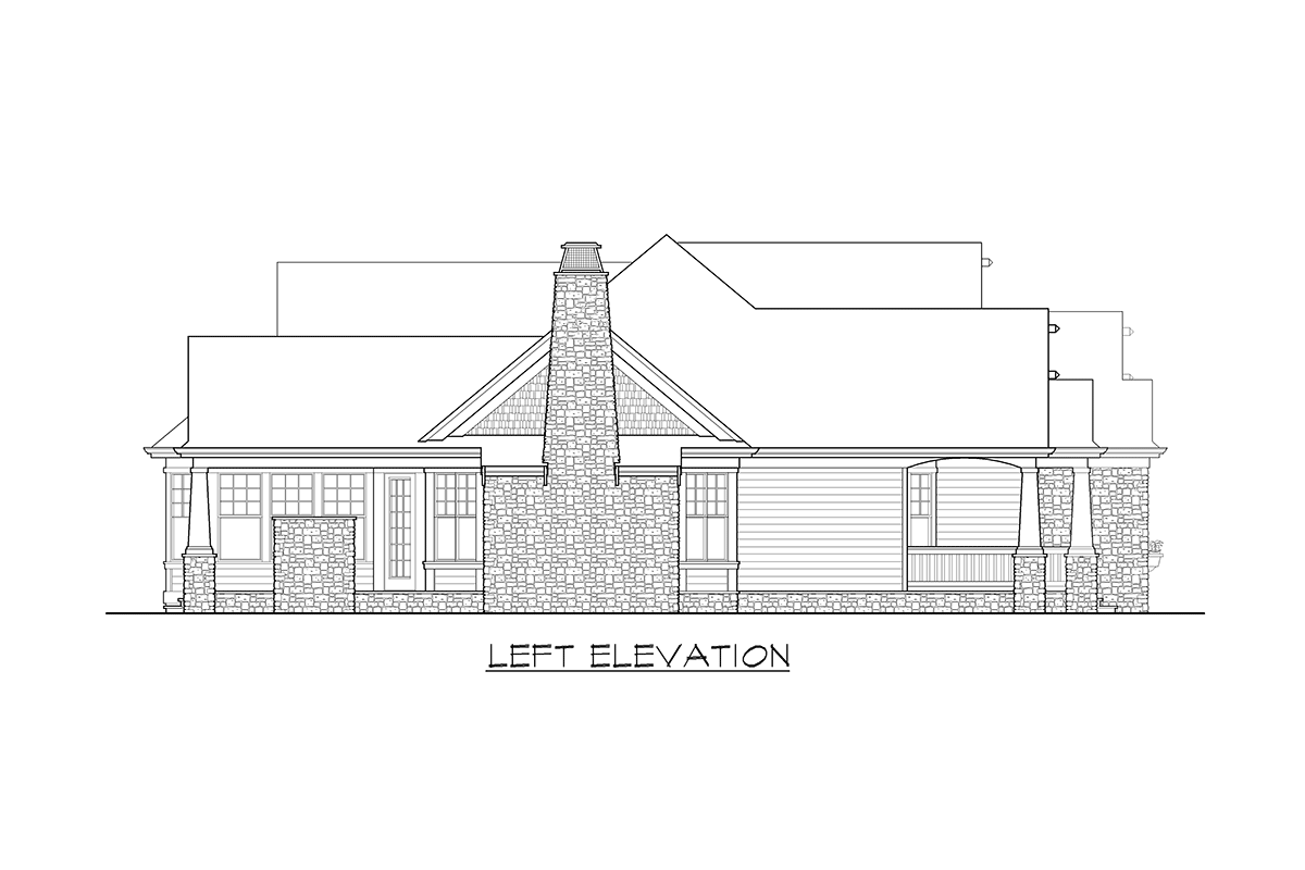 Plan 23503JD: Three Bed Rambler House Plan Under 2000 Square Feet - Image #6 - Bungalow, Craftsman, New American, Northwest