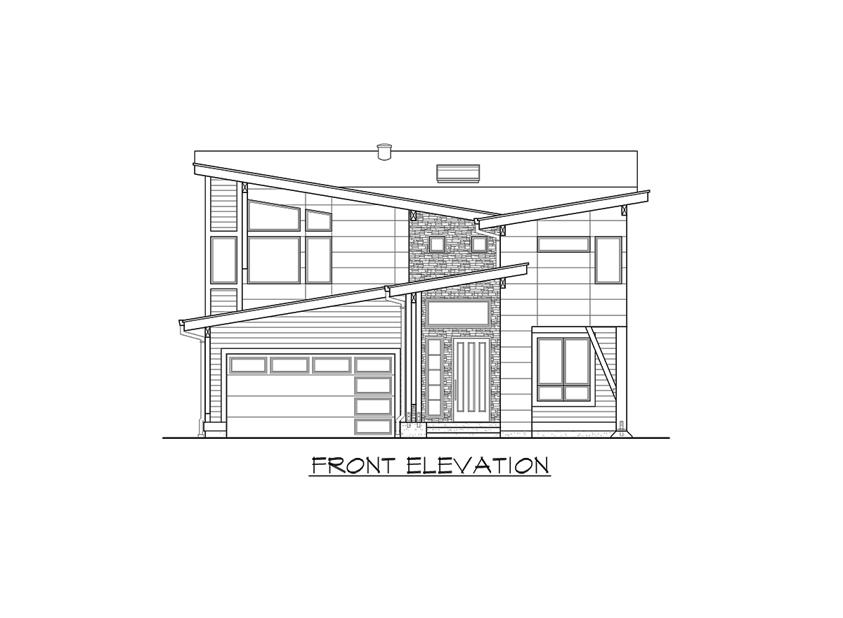 Plan 23510JD: 4 Bed Modern House Plan - Image #29 - Modern, Northwest