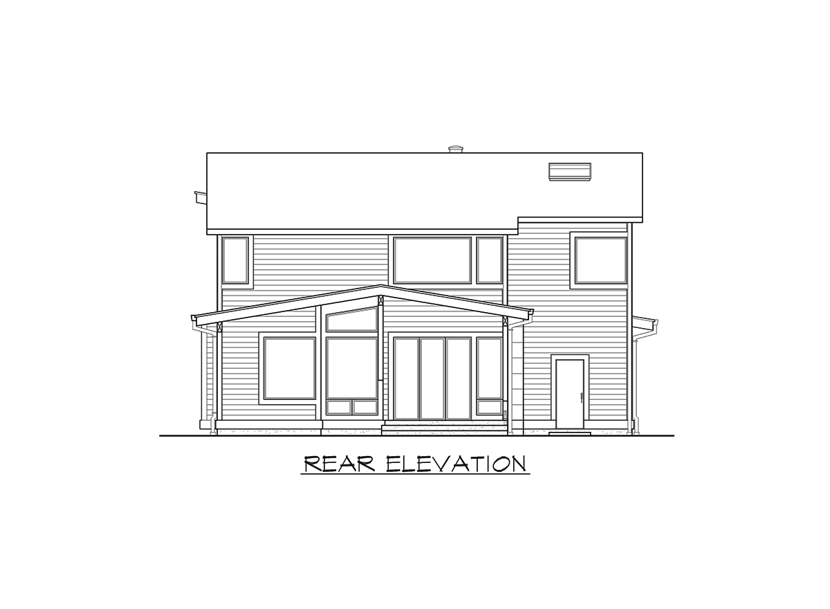 Plan 23510JD: 4 Bed Modern House Plan - Image #31 - Modern, Northwest