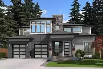 Tandem Garage and Optional Flex Space