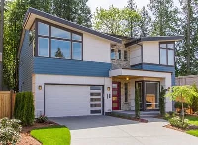 Contemporary House Plan With Angular Roofline - 2655 Sq Ft