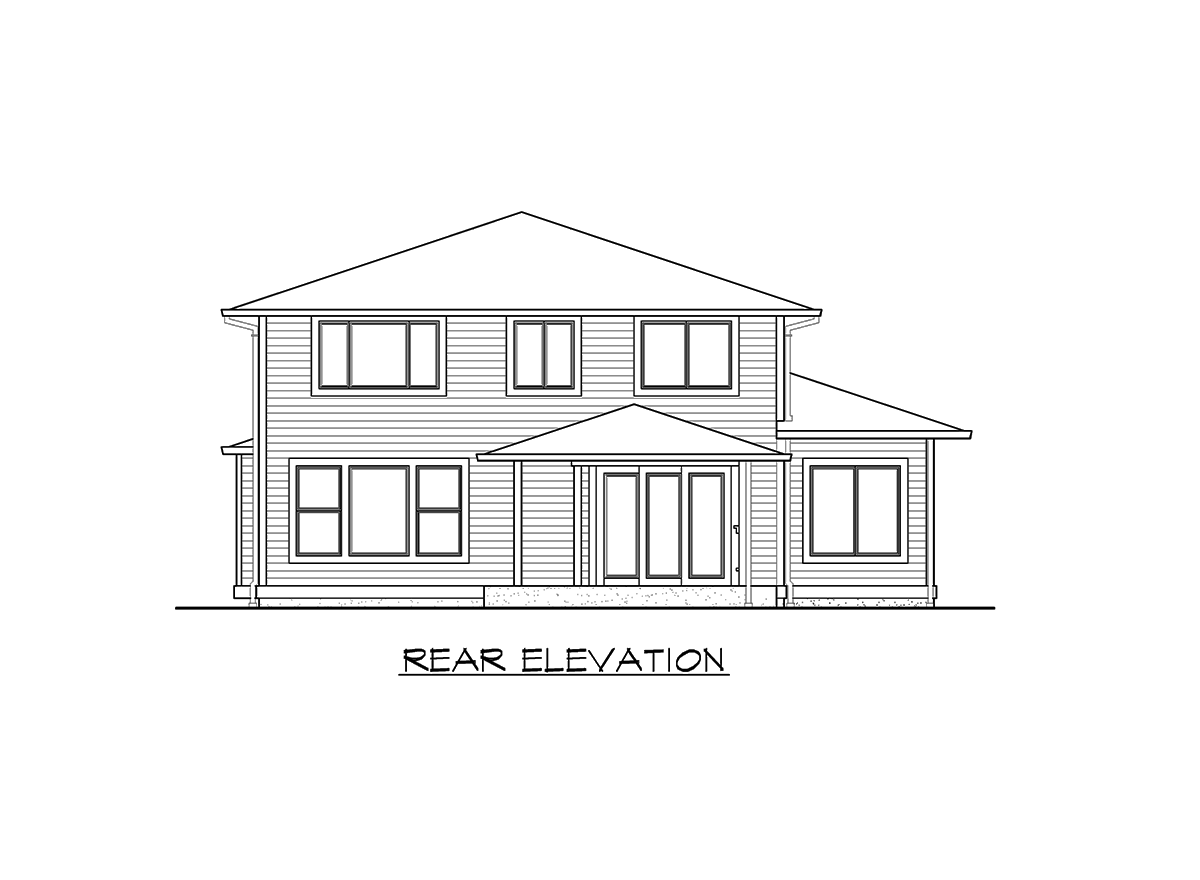 Plan 23525JD: Contemporary Home Plan With Options - Image #20 - Contemporary, Northwest, Prairie