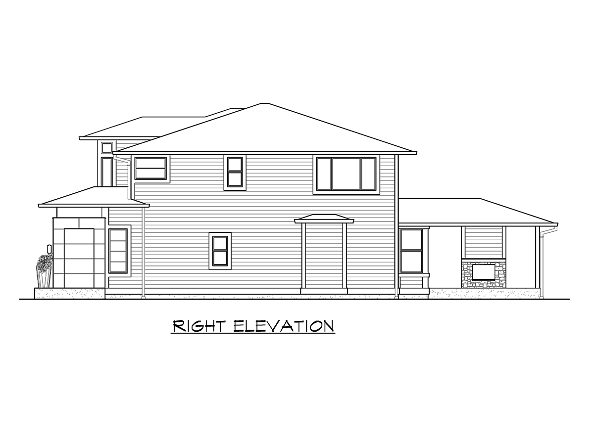 Plan 23525JD: Contemporary Home Plan With Options - Image #21 - Contemporary, Northwest, Prairie