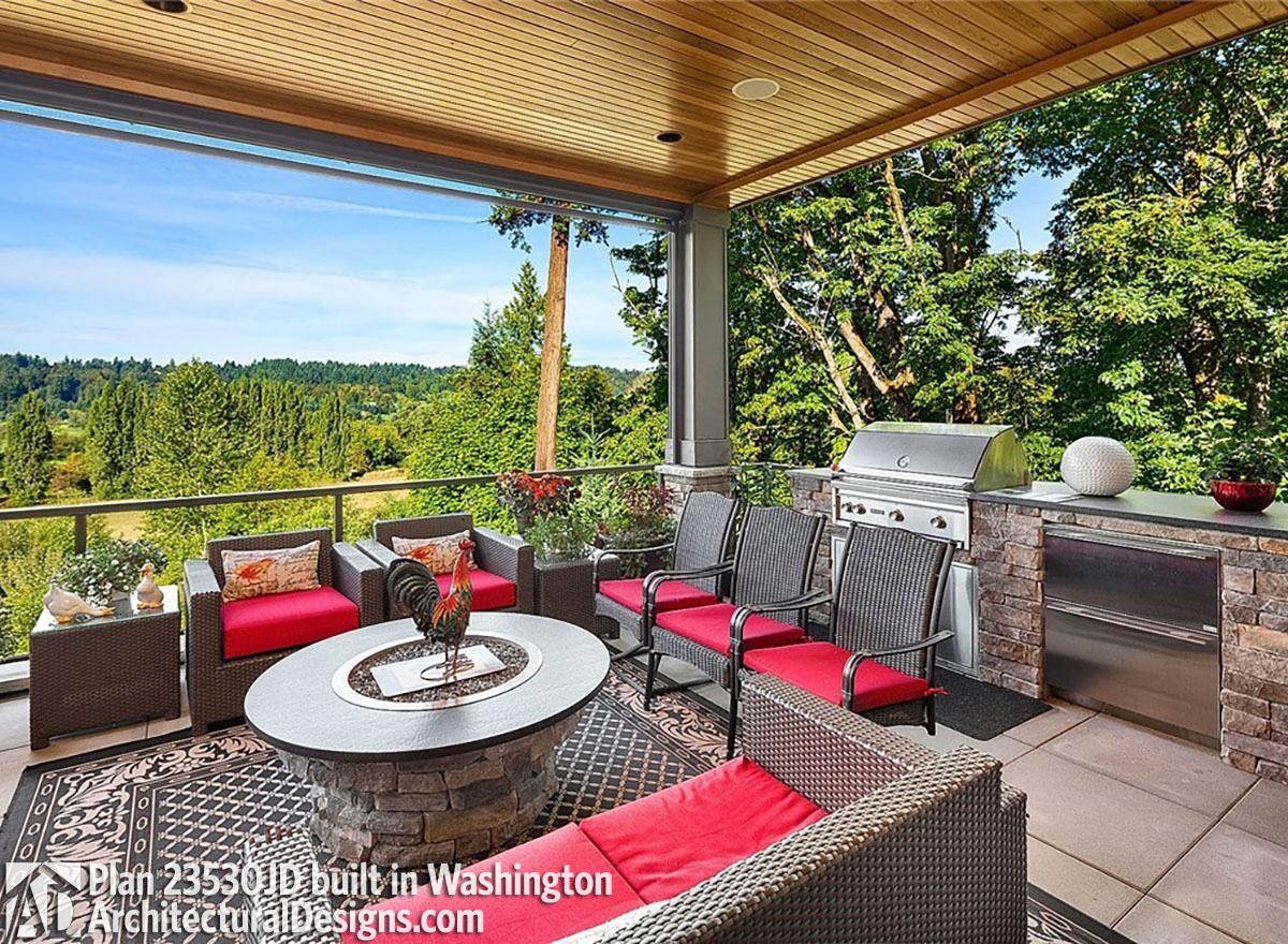 Plan 23530JD: Shingled Beauty With Indoor - Outdoor Spaces - Image #4 - Craftsman, Mountain, Northwest