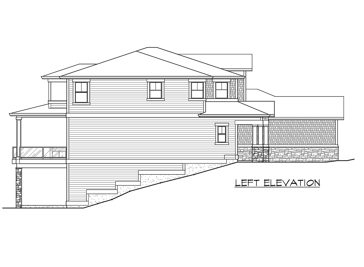 Plan 23530JD: Shingled Beauty With Indoor - Outdoor Spaces - Image #8 - Craftsman, Mountain, Northwest
