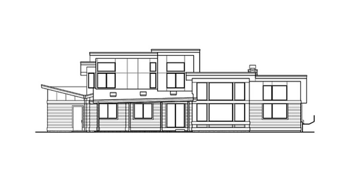 Plan 23532JD: 3-Bed Modern House Plan with Main Level Master and Garage Workshop - 2829 Sq Ft - Image #26 - Contemporary, Modern, Northwest