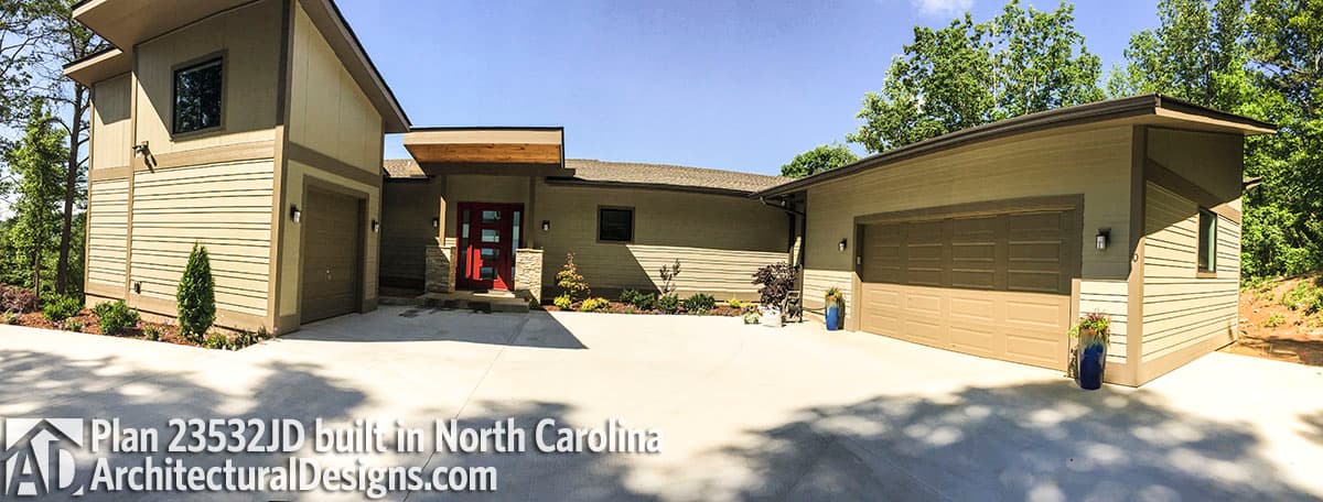 build gallery item - House Plan 23532JD comes to life in North Carolina!