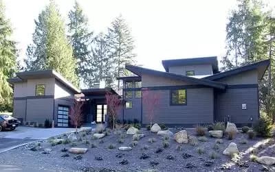 3-Bed Modern House Plan with Main Level Master and Garage Workshop - 2829 Sq Ft