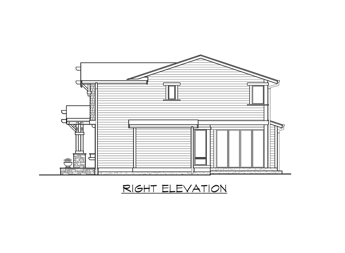 Plan 23535JD: Craftsman Home with Bonus Room - Image #6 - Craftsman, Northwest, Rustic