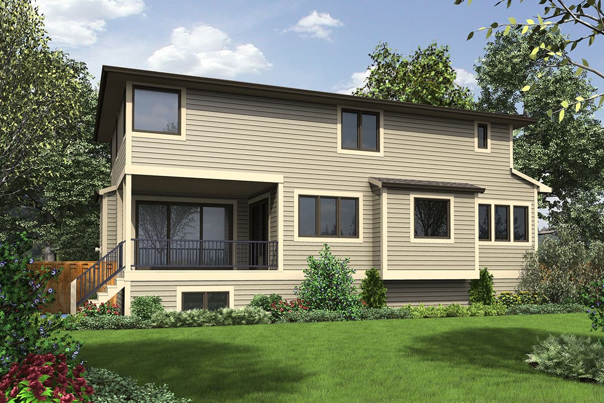 Plan 23542JD: Live on Three Levels - Image #27 - Contemporary, Northwest