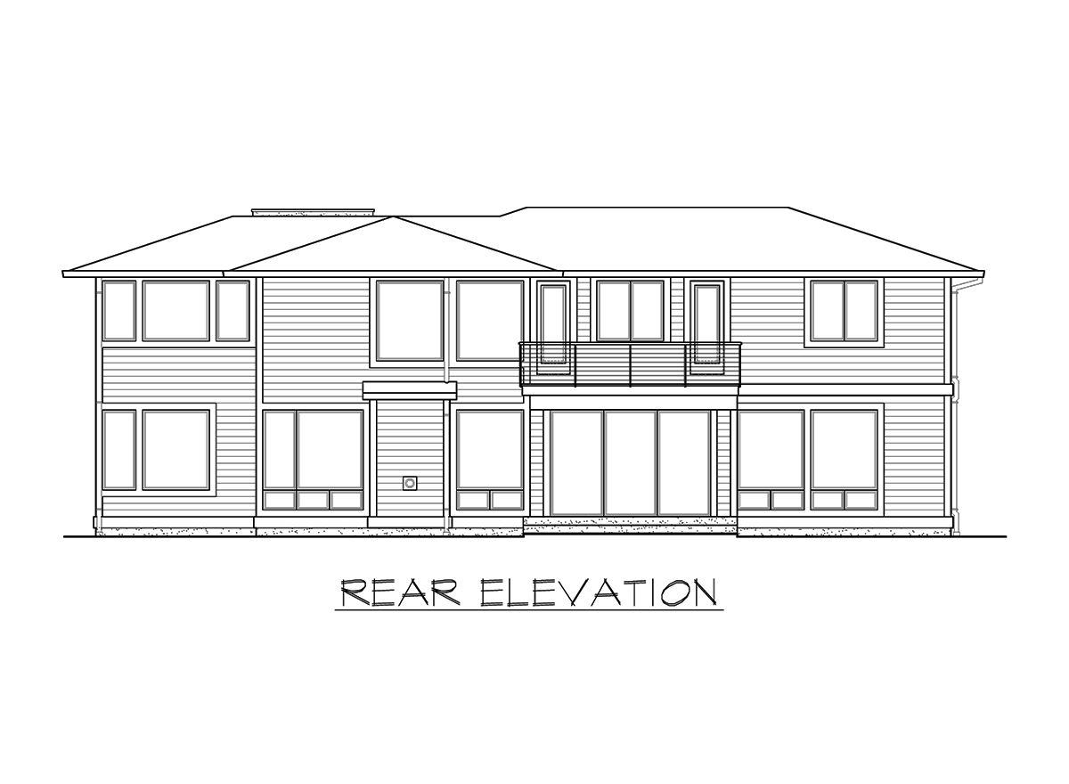 Plan 23545JD: Stylish Modern House Plan with Lots of Perks - Image #6 - Northwest, Prairie