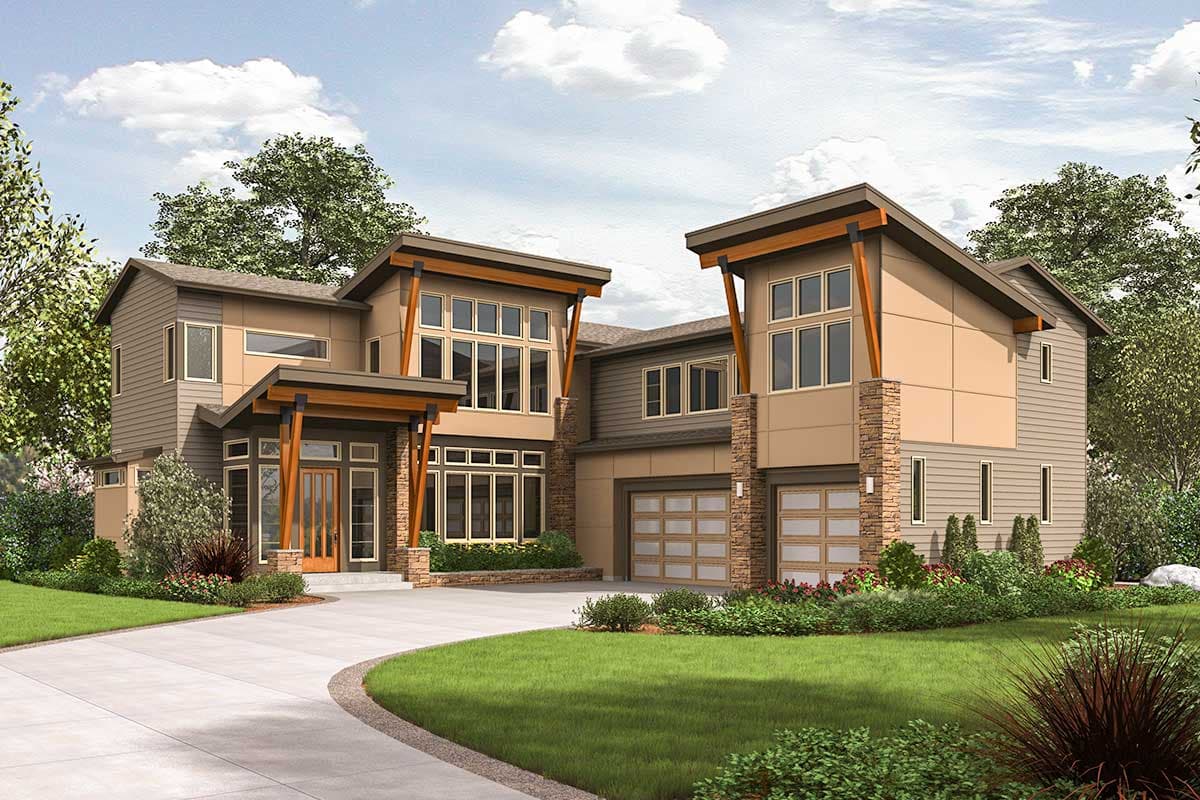 Plan 23546JD: Spacious, Open Living Area - Image #29 - Contemporary, Northwest