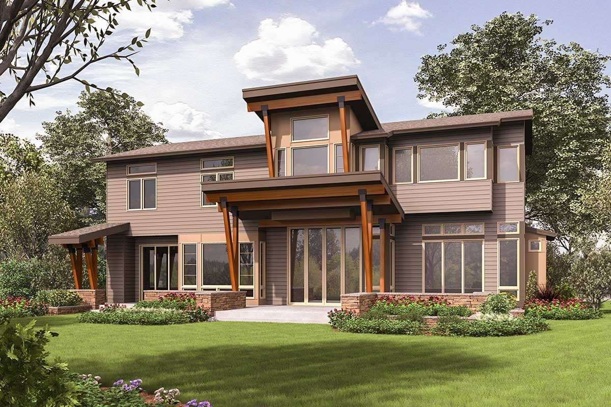 Plan 23546JD: Spacious, Open Living Area - Image #30 - Contemporary, Northwest