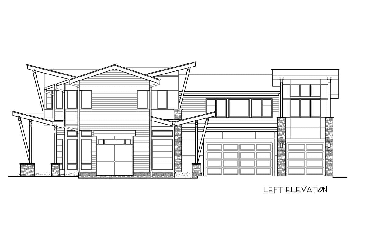 Plan 23546JD: Spacious, Open Living Area - Image #32 - Contemporary, Northwest