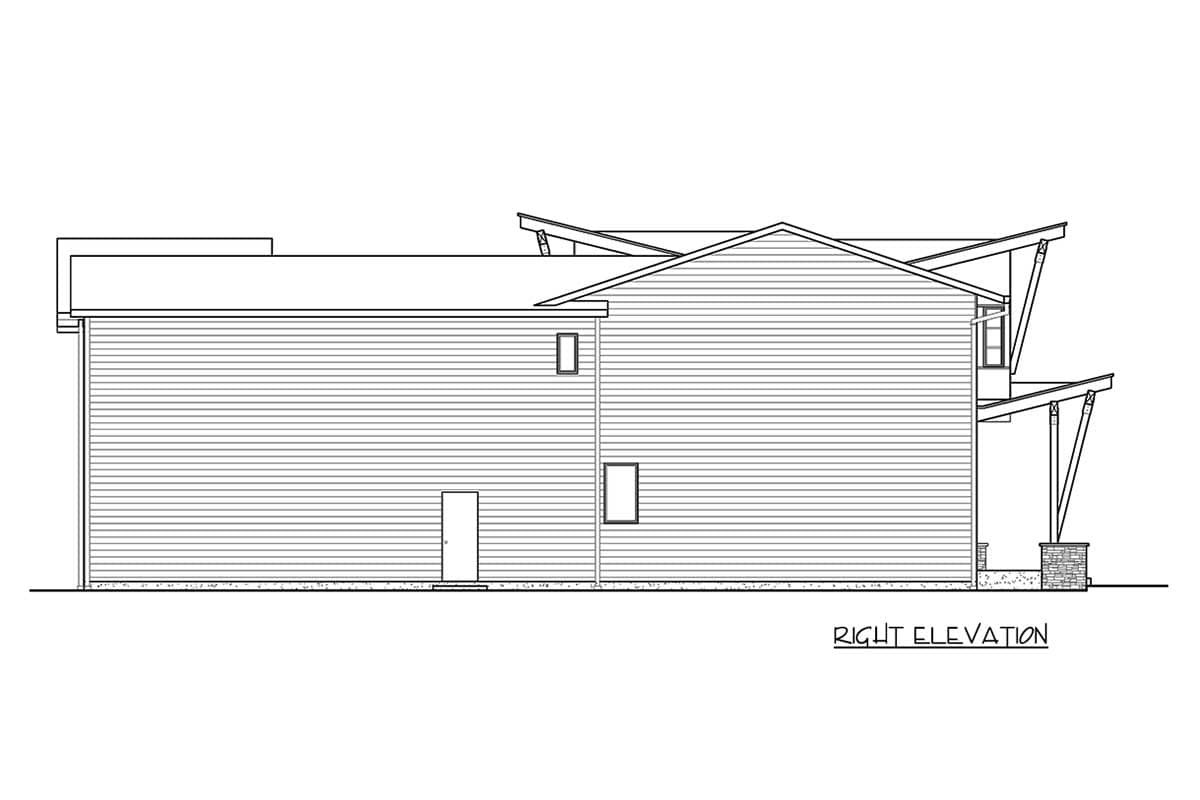 Plan 23546JD: Spacious, Open Living Area - Image #34 - Contemporary, Northwest