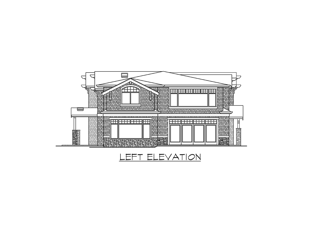 Plan 23552JD: 5 Bed Craftsman Masterpiece - Image #36 - Craftsman, New American, Northwest