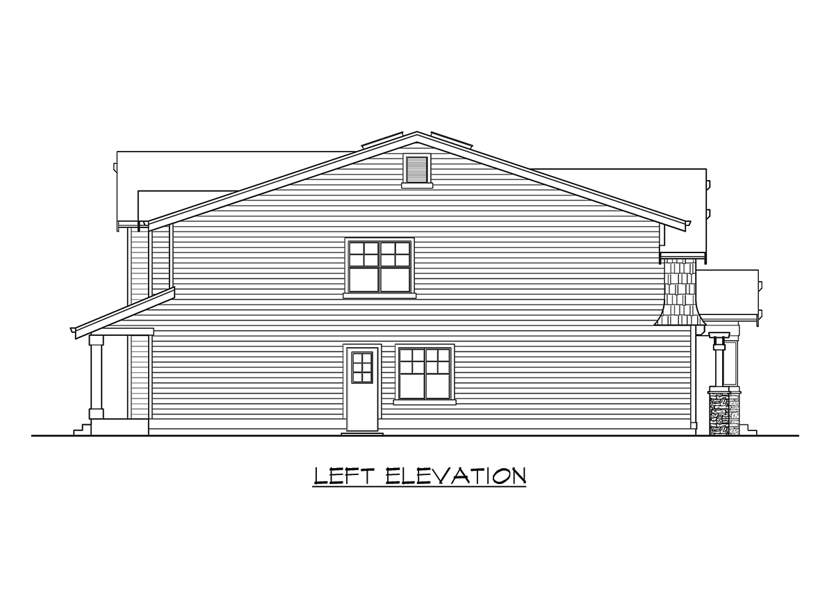 Plan 23555JD: Craftsman with Upstairs Bonus Room - Image #33 - Craftsman, Northwest