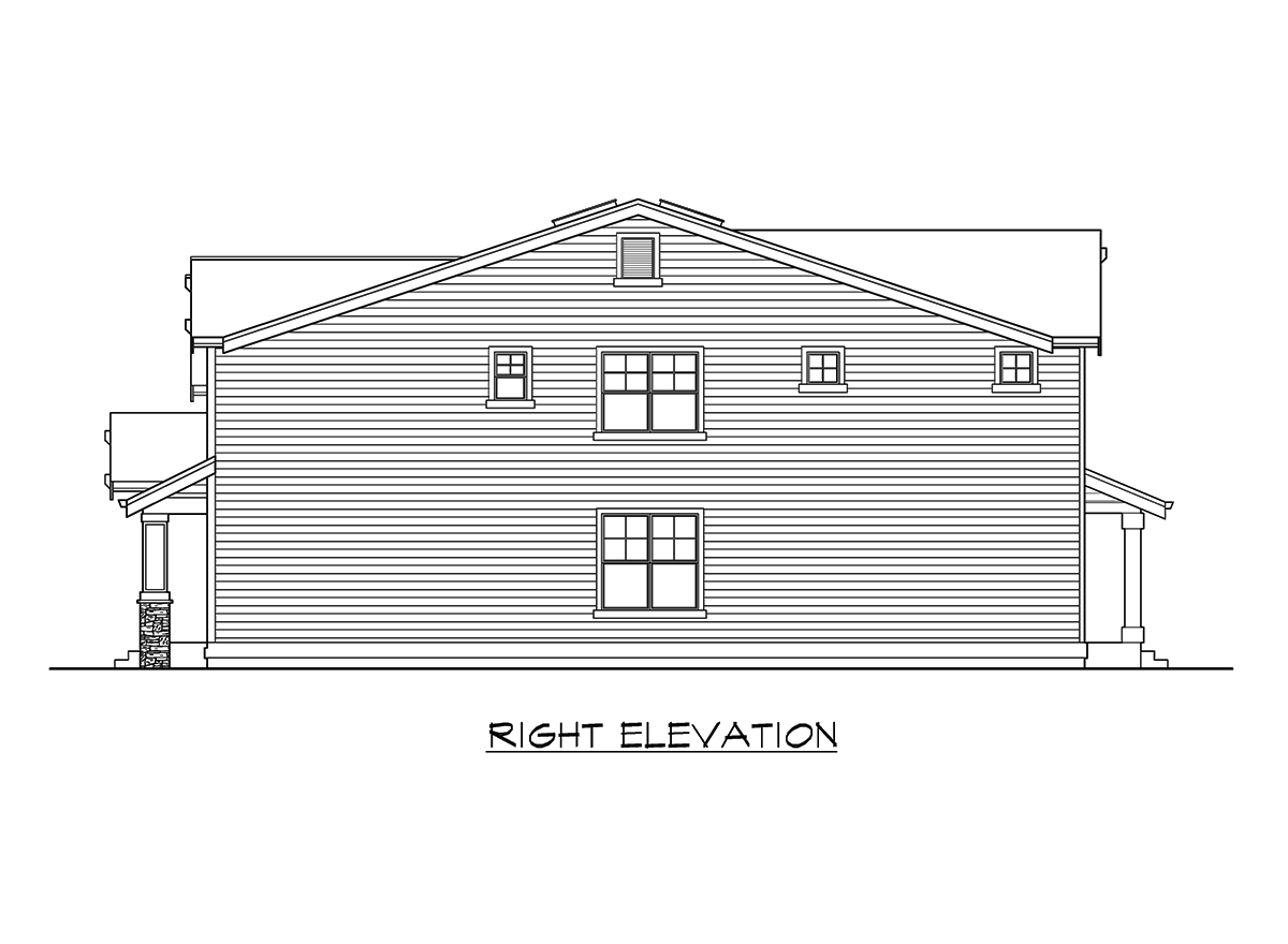 Plan 23555JD: Craftsman with Upstairs Bonus Room - Image #35 - Craftsman, Northwest