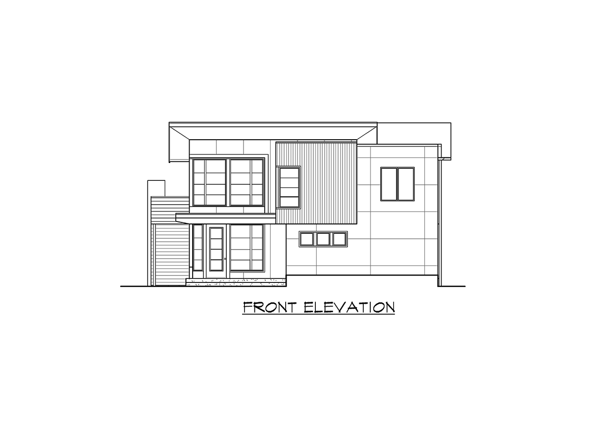 Plan 23561JD: Impressive Contemporary Home Plan - Image #25 - Contemporary, Northwest