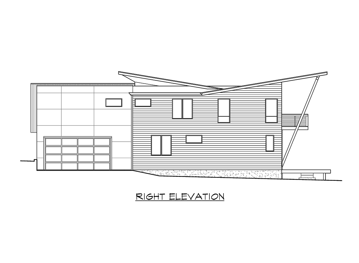 Plan 23561JD: Impressive Contemporary Home Plan - Image #28 - Contemporary, Northwest