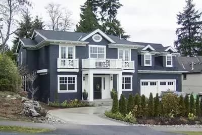 Colonial House Plan with Sunken Bonus Room