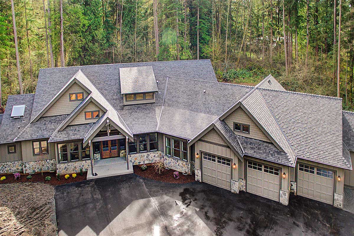 Plan 23568JD: Amazing One-Level Craftsman House Plan - 4420 Sq Ft - Image #8 - Craftsman, Northwest, Ranch, Rustic, Shingle