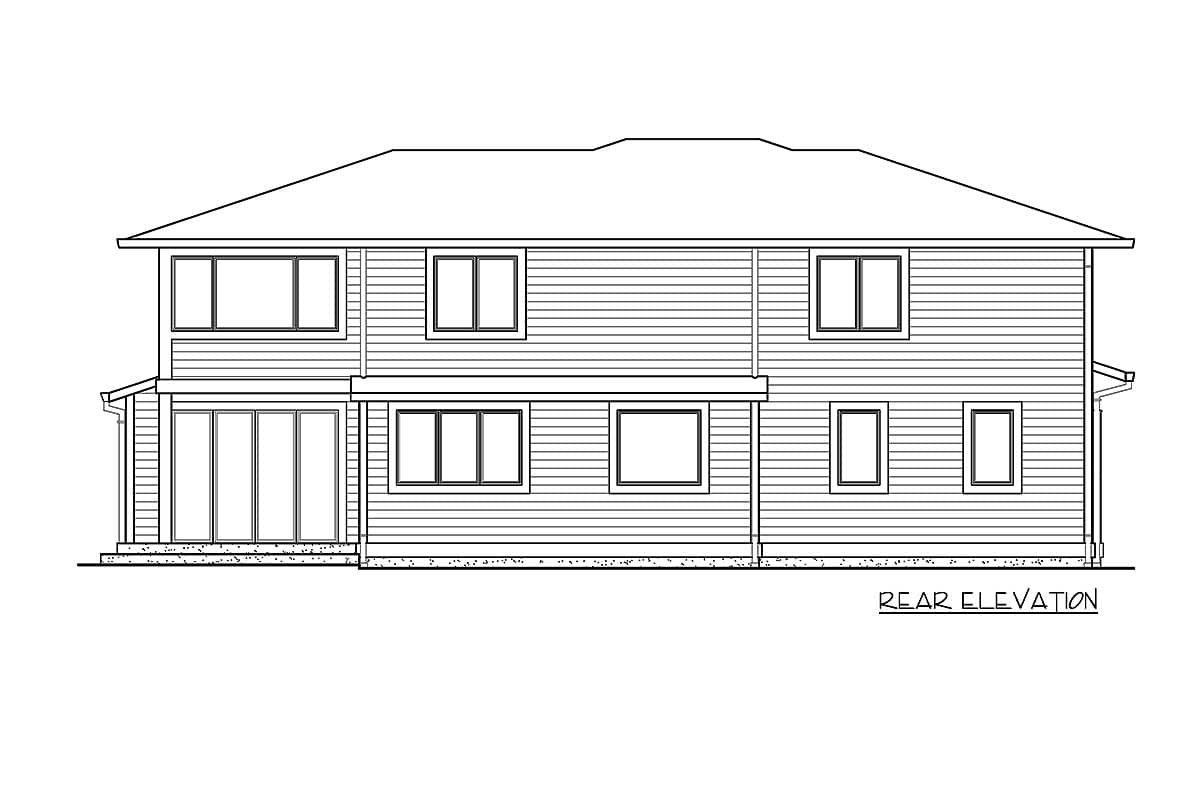 Plan 23571JD: Dynamic 4 Bed House Plan - Image #19 - Contemporary, Modern, Northwest