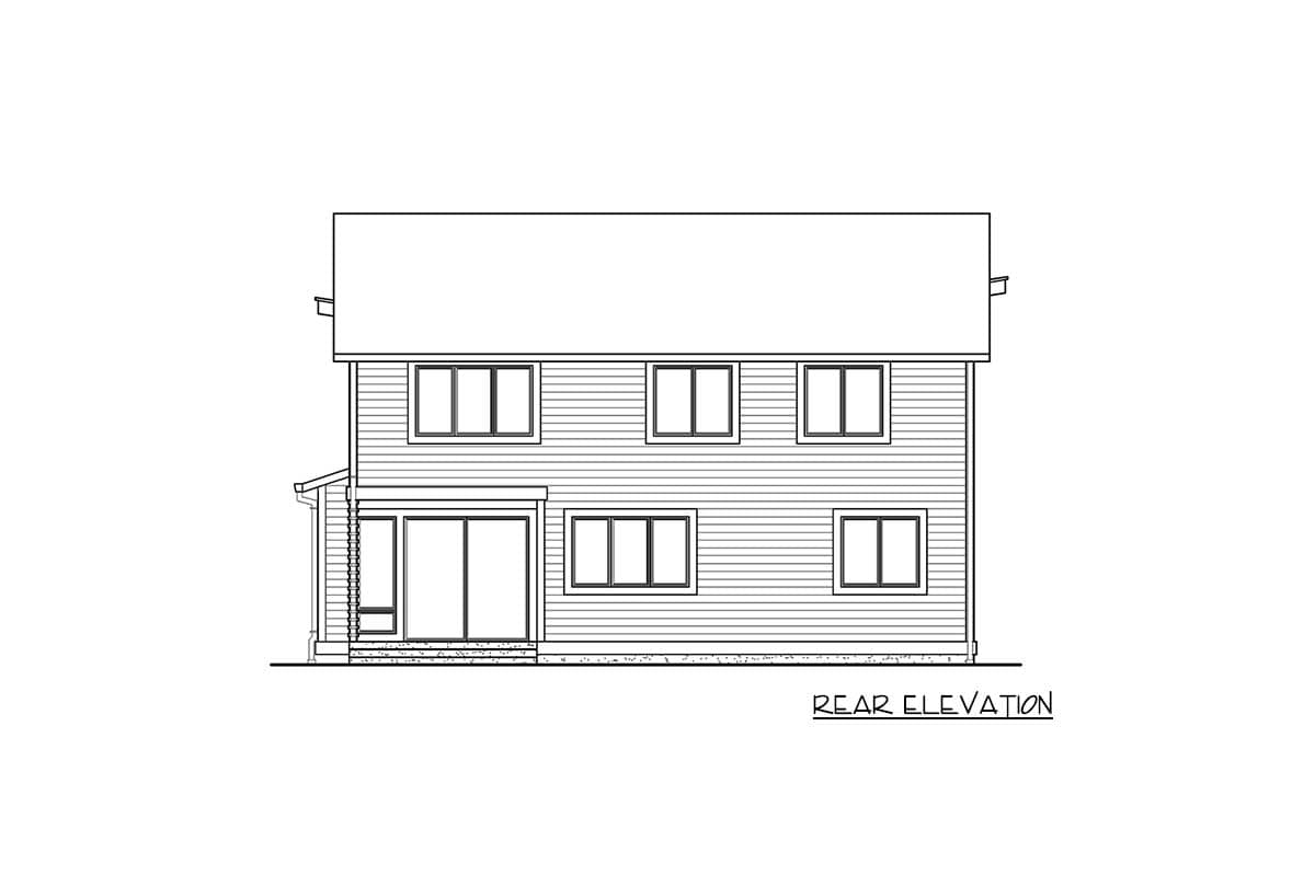 Plan 23572JD: 4 Bed Modern Home With Angular Roofline - Image #19 - Contemporary, Modern, Northwest