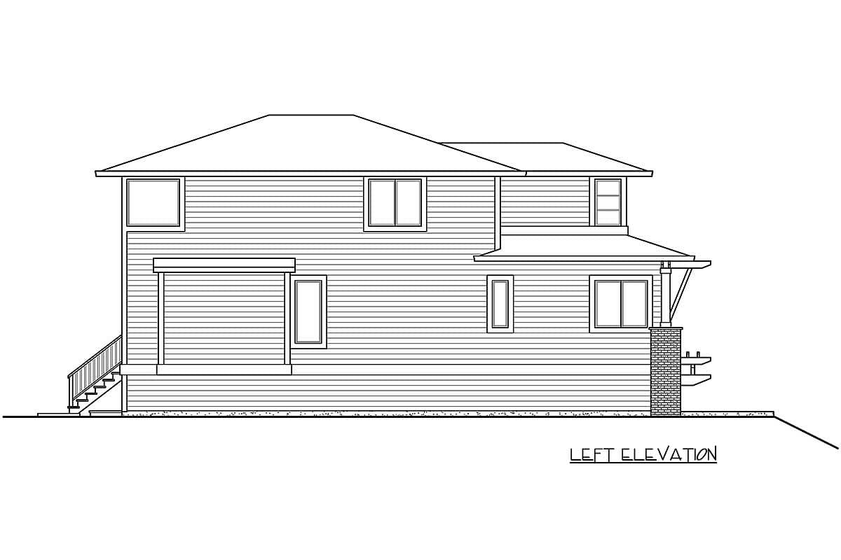 Plan 23574JD: Northwest House Plan for Front Sloping Lot - Image #23 - Craftsman, Northwest