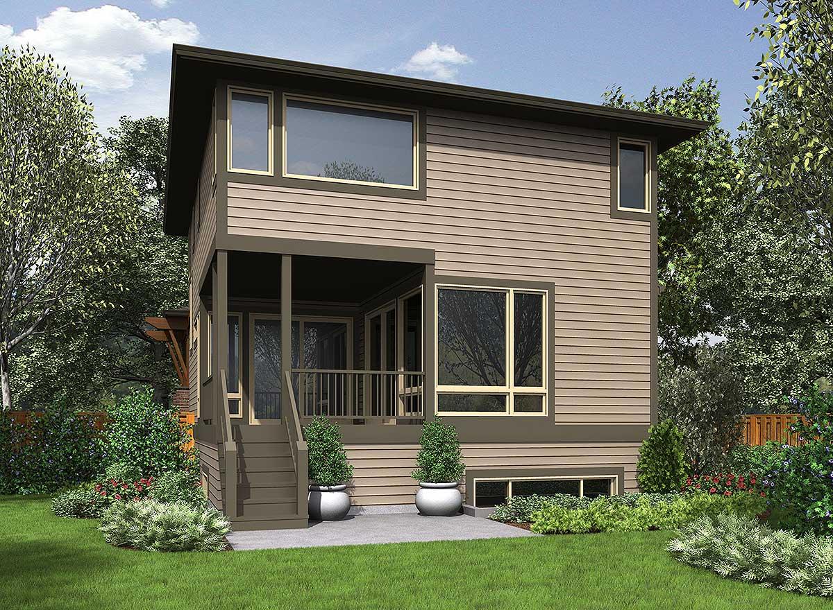 Plan 23574JD: Northwest House Plan for Front Sloping Lot - Image #21 - Craftsman, Northwest