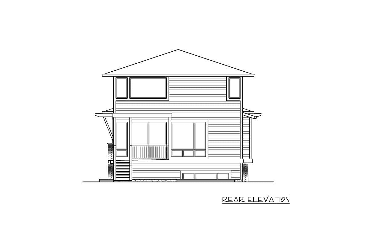 Plan 23574JD: Northwest House Plan for Front Sloping Lot - Image #24 - Craftsman, Northwest
