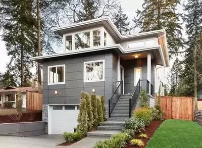 Northwest House Plan for Front Sloping Lot