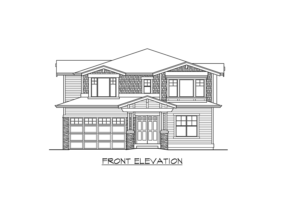Plan 23581JD: Stylish Craftsman with Five Bedrooms - Image #27 - Craftsman, Northwest