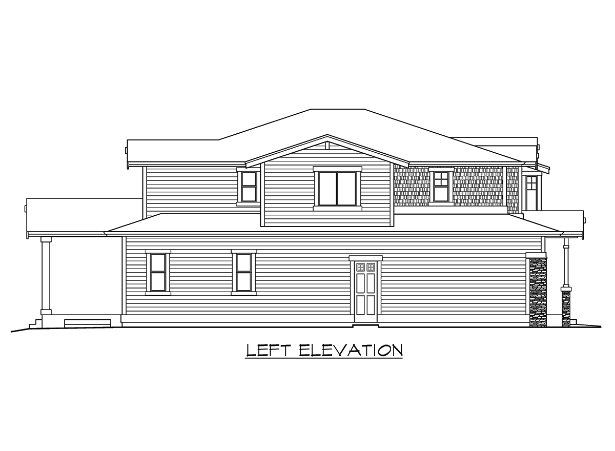 Plan 23581JD: Stylish Craftsman with Five Bedrooms - Image #28 - Craftsman, Northwest